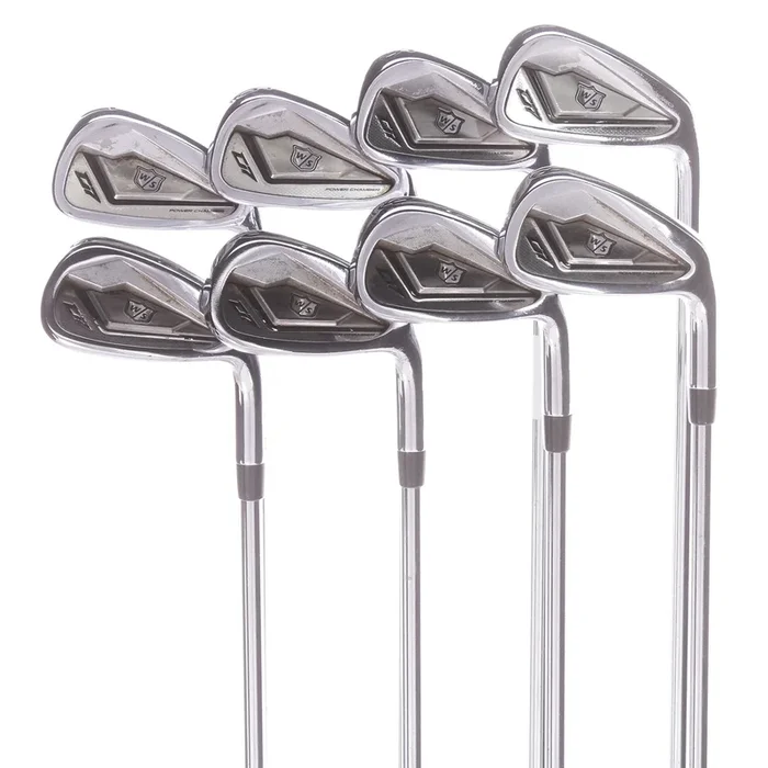 Wilson D7 Forged Steel Men’s Right Irons 4-PW+GW Regular – KBS Max UltraLite