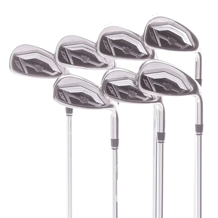 Wilson D7 Steel Mens Right Hand Irons 5-GW Regular – KBS Tour 80 Grams