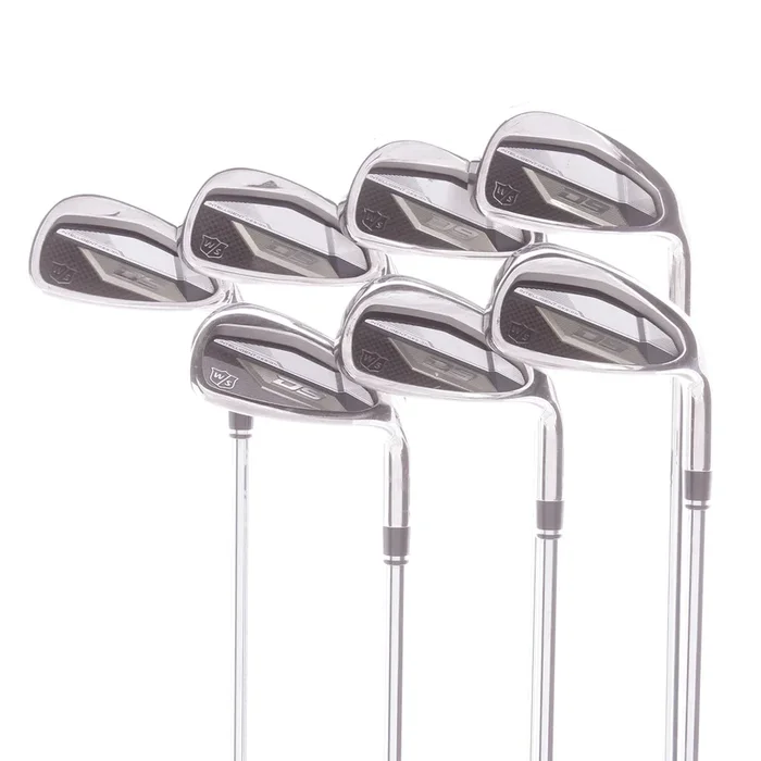 Wilson D9 Steel Men’s Right Hand Irons 5-SW Regular – KBS Max Ultralite