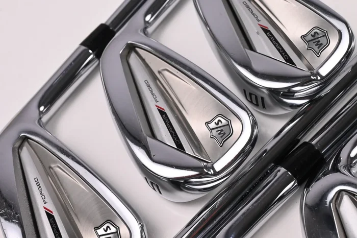 Wilson Dynapwr 2023 Forged Irons / 4-PW / Stiff Flex Dynamic Gold S300 Shafts