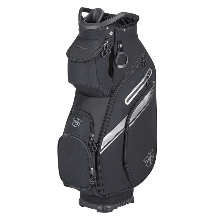 Wilson EXO II Cart Bag – Black/Silver