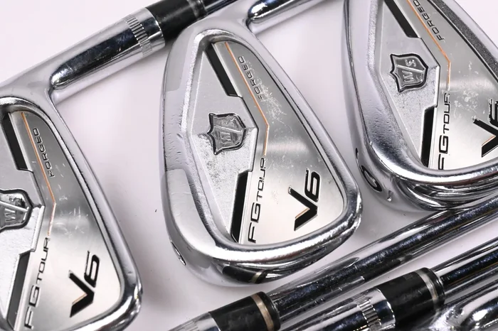Wilson FG Tour V6 Irons / 4-PW / Stiff Flex KBS Tour 90 Shafts