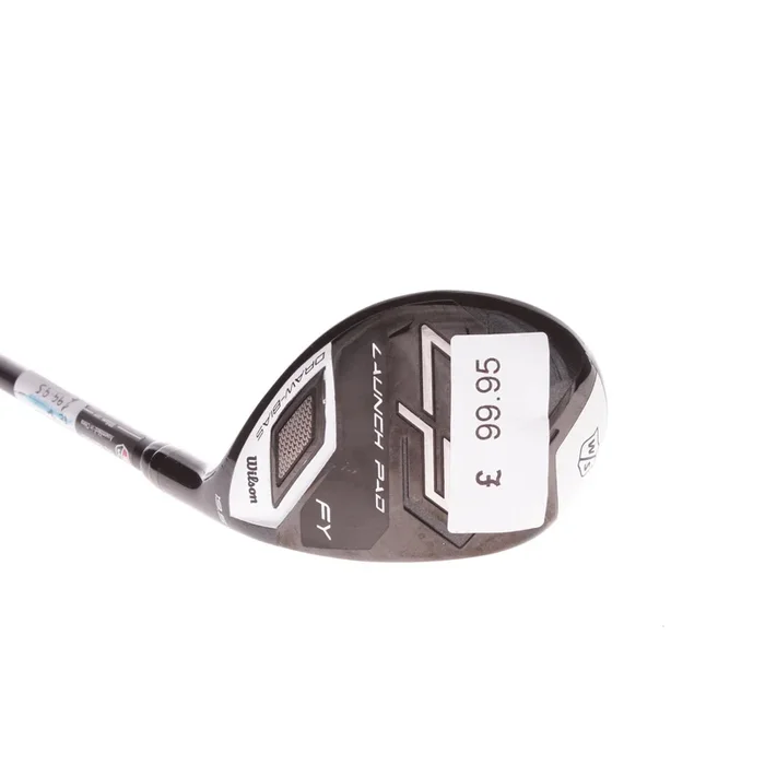 Wilson LAUNCH PAD DRAW BIAS Graphite Men’s Right Hand Hybrid 3 19.5 Degree Regular – Mamiya HELIUM 46G