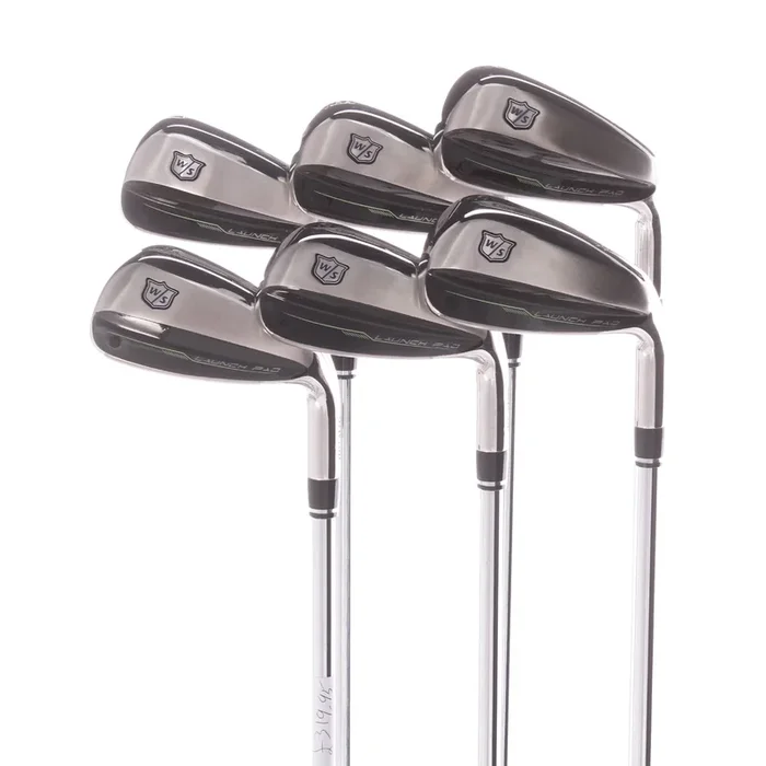 Wilson Launch Pad Steel Mens Right Hand Irons 5-PW Regular – KBS Max Ultralite