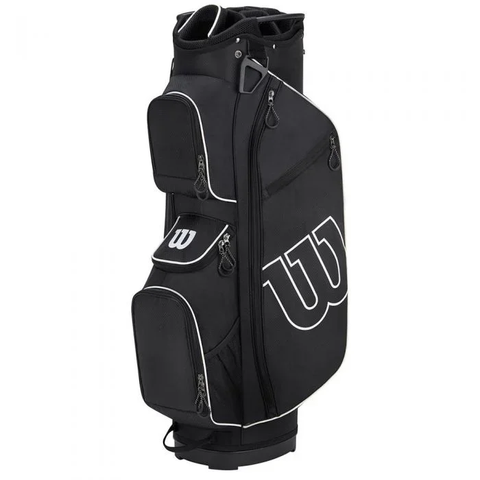 Wilson Prostaff Cart Bag – Black/White