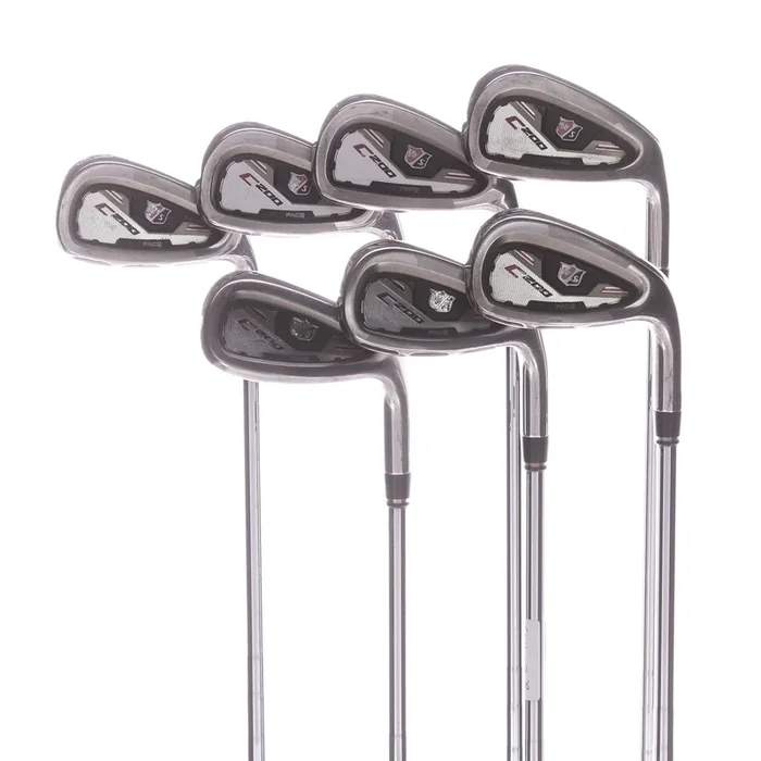 Wilson Staff C200 Steel Mens Right Hand Irons 5-SW Regular – KBS Tour 110 R