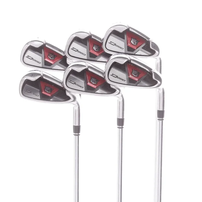 Wilson Staff D250 Steel Mens Right Hand Irons 5-PW Uniflex – Wilson Staff D250 Uniflex