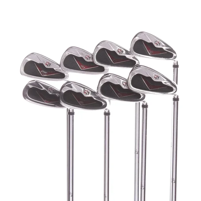 Wilson Staff D7 Irons Steel Men’s Right Irons 4-SW Regular – True Temper 105 g