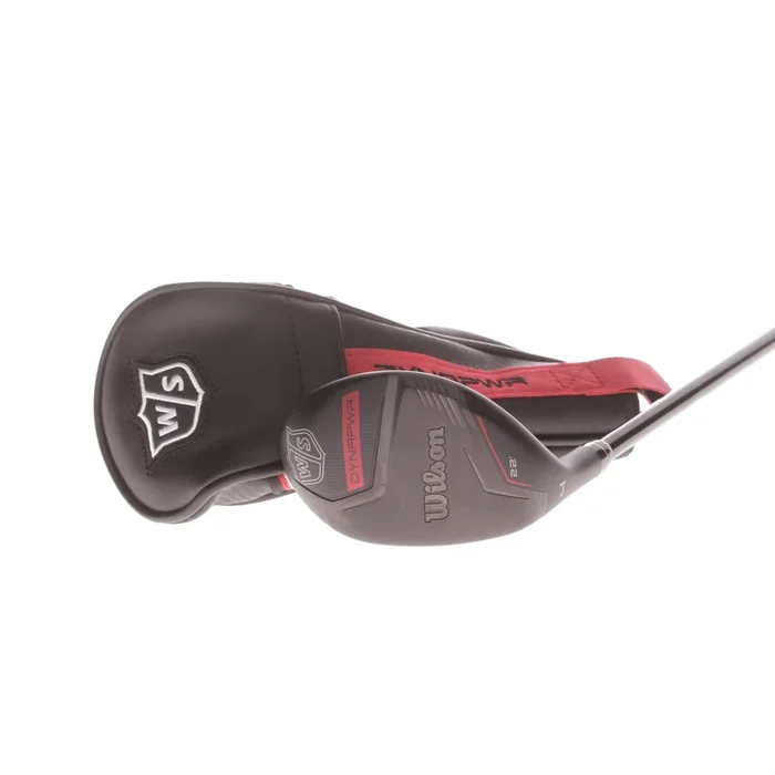 Wilson Staff Dynapower Graphite Men’s Left 4 Hybrid 22 Degree Regular – Hzrdus RDX Smoke 5.5 70g