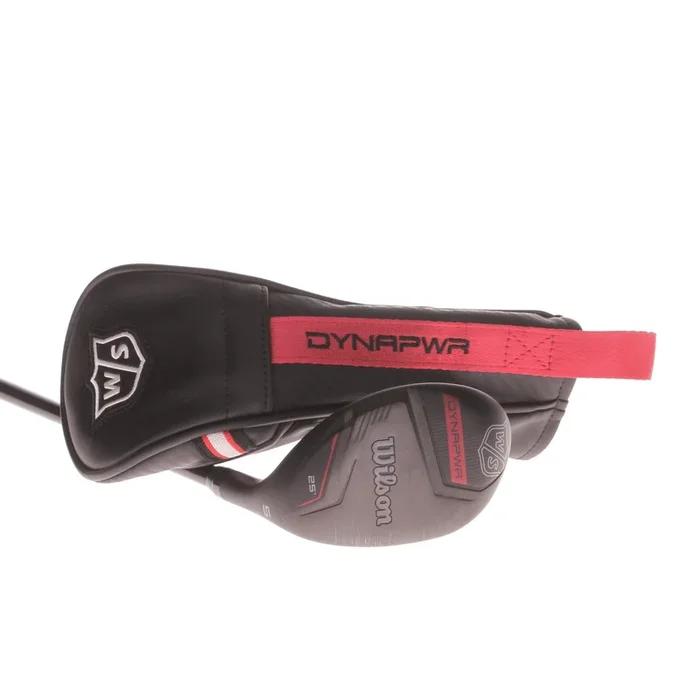 Wilson Staff Dynapower Graphite Men’s Right 5 Hybrid 25 Degree Regular – Hzrdus RDX Smoke 5.5 70g
