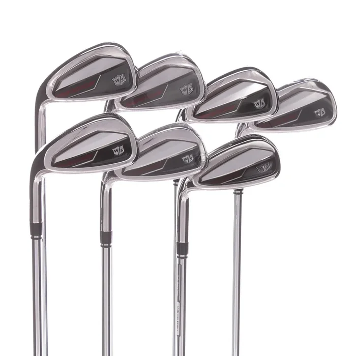 Wilson Staff Dynapower Steel Men’s Left Irons 5-SW Regular – KBS Max Ultralite