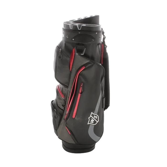 Wilson Staff iLock Cart Bag – Black/Red