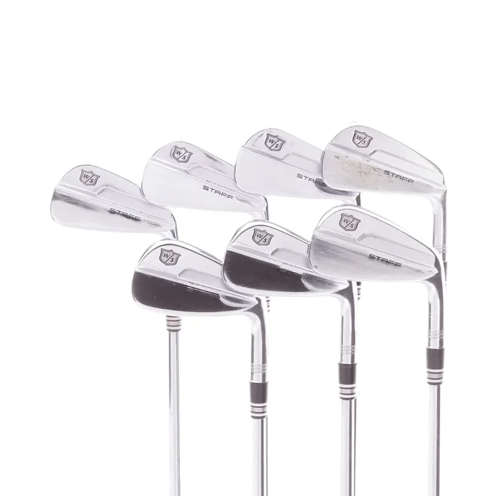 Wilson Staff Model Blades Steel Men’s Right Hand Irons 4-PW Stiff – KBS 120