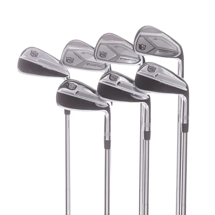 Wilson Staff Model Steel Mens Right Hand Irons 4-PW Extra Stiff – Dynamic Gold X100