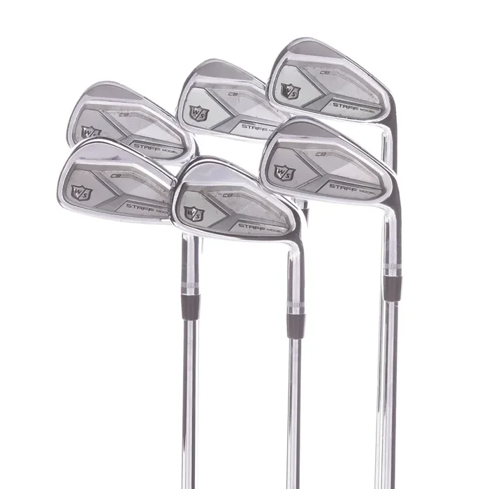 Wilson Staff Staff Model CB Steel Men’s Right Irons 4-9 1.5″ Long Extra Stiff – Project X 7.0