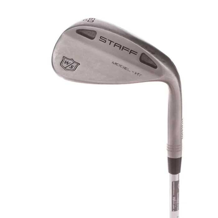 Wilson Staff Staff Model HT Steel Mens Right Hand Lob Wedge 60 Degree 10 Bounce Stiff – Dynamic Gold 120