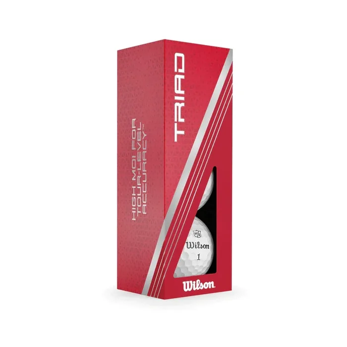Wilson Staff Triad Golf Balls – Sleeve