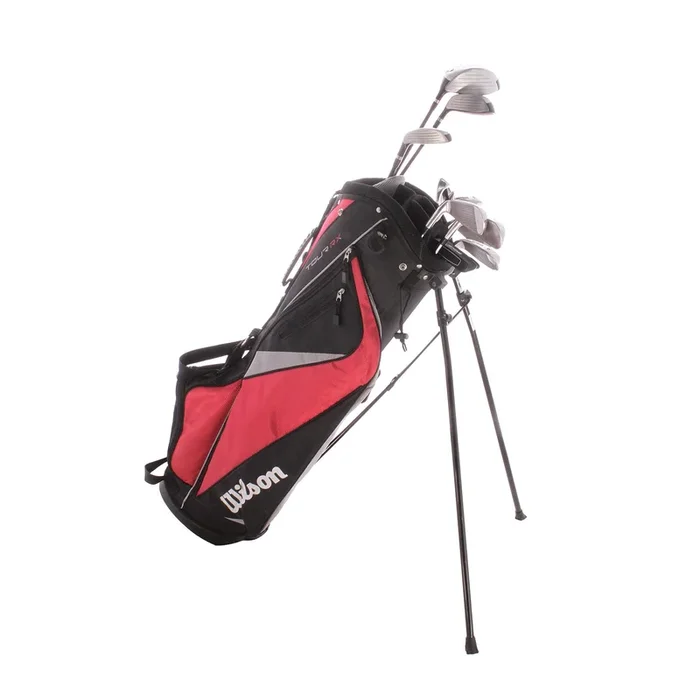 Wilson Tour RX Steel Men’s Right Driver,Fairway Wood Hybrid 6-sw Putter Plus Stand Bag Regular – Wilson