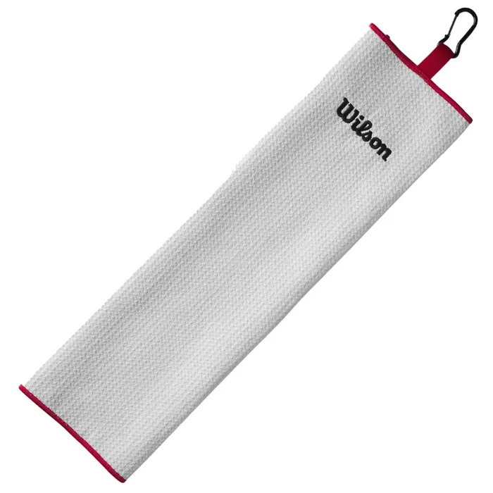 Wilson Tri-Fold Towel – White