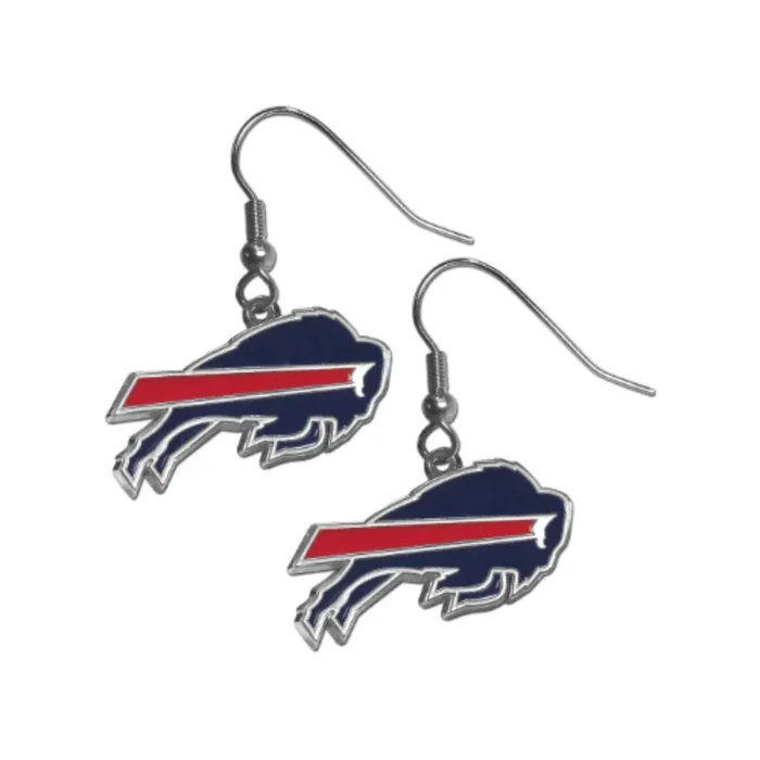 Wincraft Buffalo Bills Earrings Jewelry Card