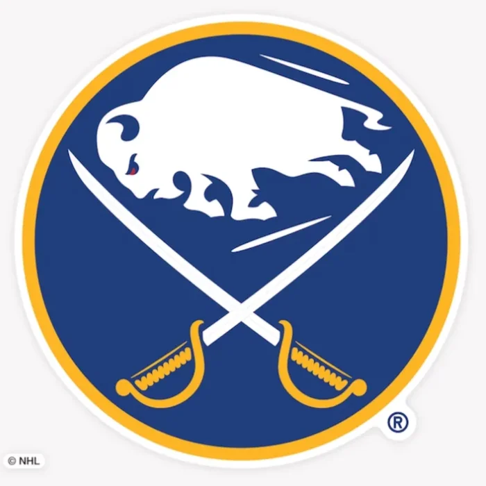 Wincraft Buffalo Sabres Perfect Cut Color Decal – 8 Inch x 8 Inch