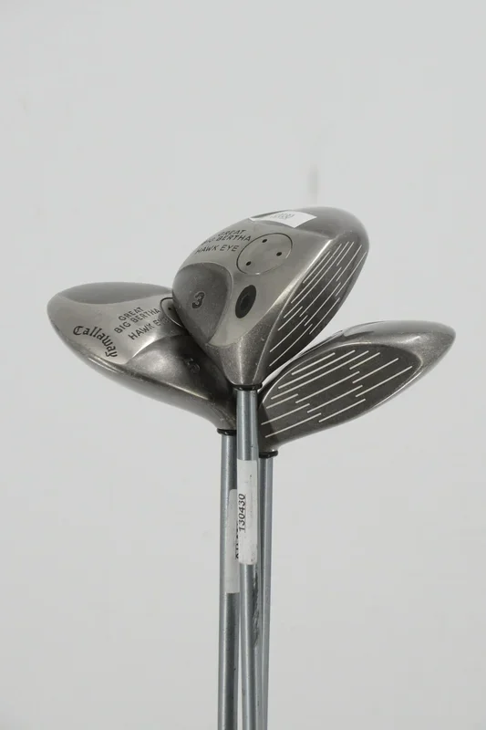 Women’s Callaway Hawk Eye 3W, 5W, 7W Wood Set W Flex