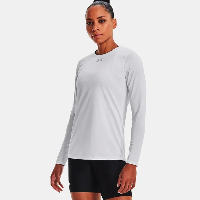 Women’s UA Tech and Trade Team Longsleeve T-Shirt -White – Medium