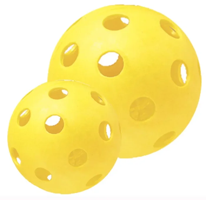 Yellow Plastic Baseball / Softball Set Of 12