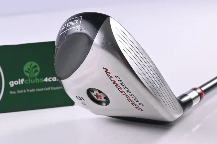 Yonex Cyberstar Nanospeed #5 Wood / 18 Degree / Regular Flex Nanospeed 70 Shaft
