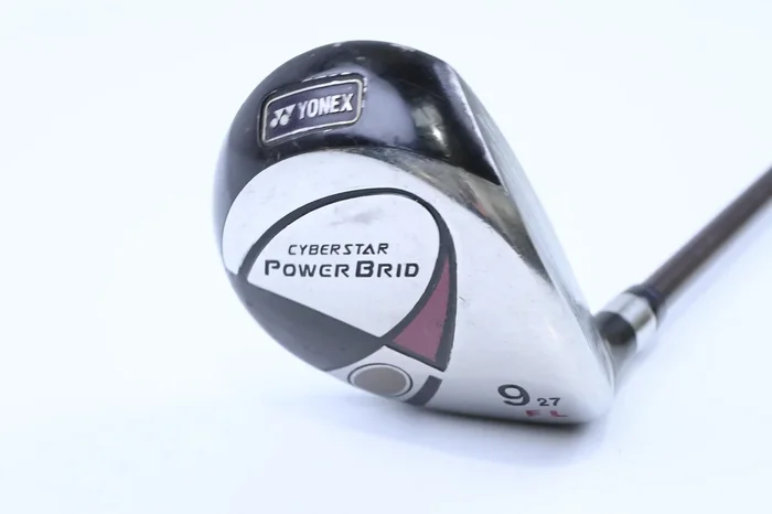 Yonex Cyberstar Powerbrid #9 Wood / 27 Degree / Ladies Flex Yonex Shaft