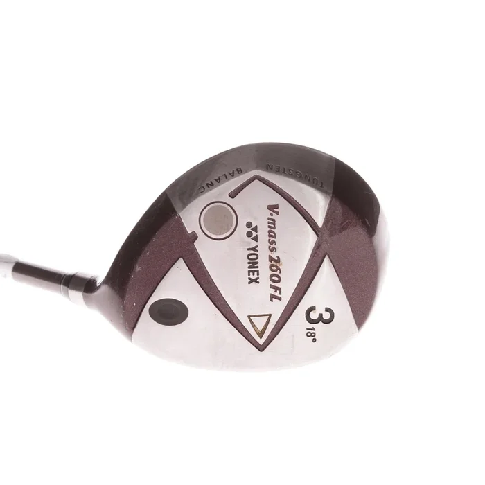 Yonex V-Mass 260 FL Graphite Ladies Right Fairway 3 Wood 18 Degree Ladies – Yonex UltimumTi L