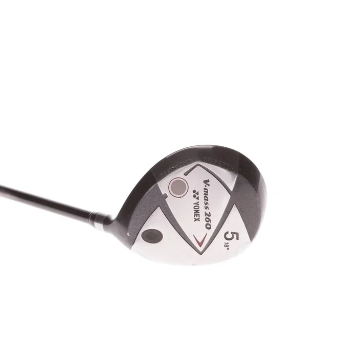 Yonex V Mass 260 Graphite Mens Right Hand Fairway 5 Wood 18 Degree Regular – Yonex Ultimum 5