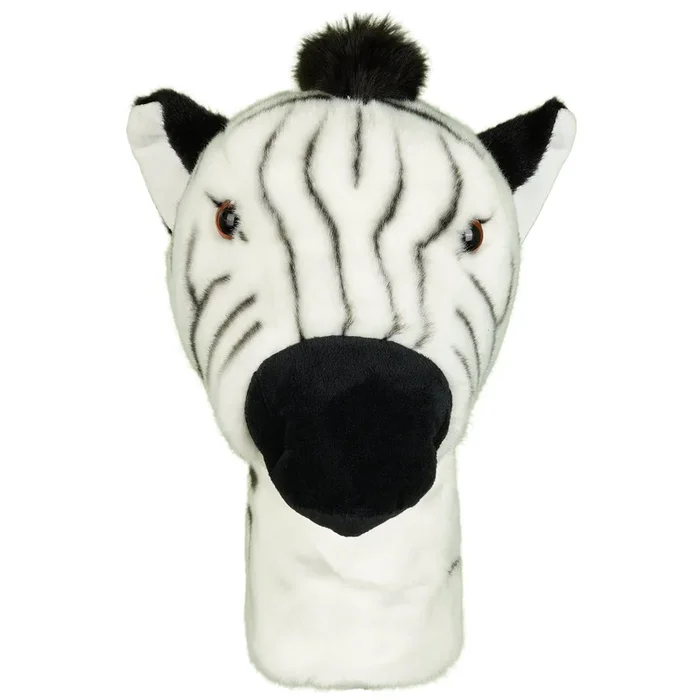 Zebra Plush Driver Head Cover